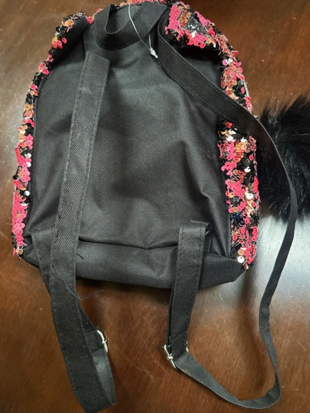 Kids Sequin Fox Mini Backpack and K Initial Mini Backpack